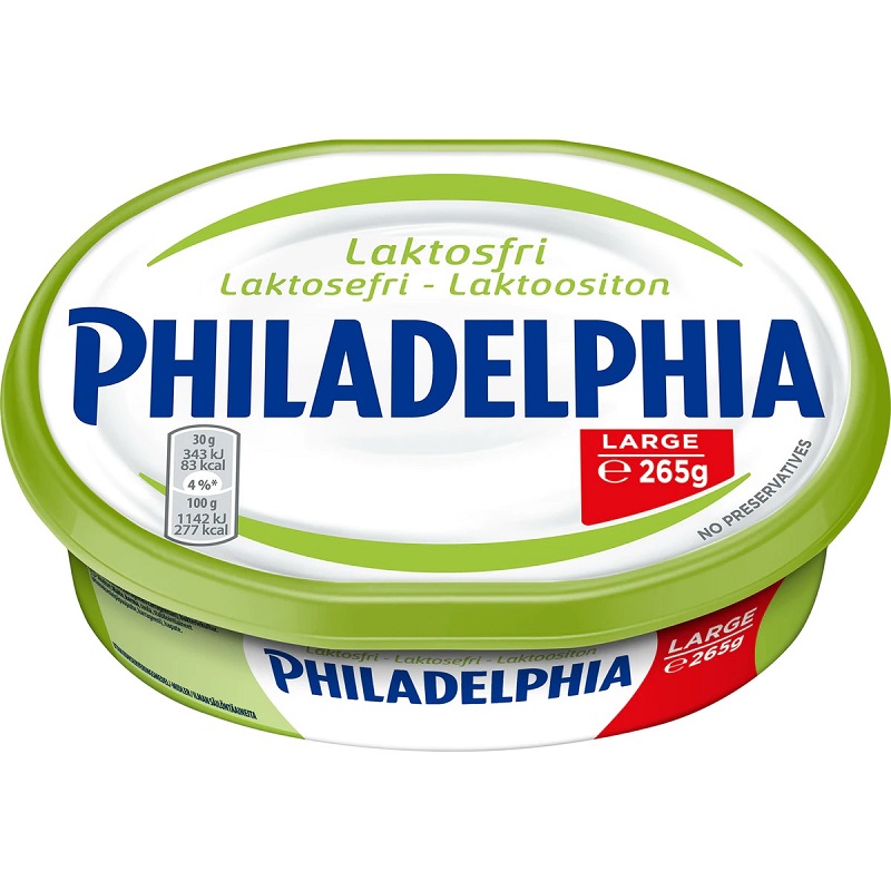 Philadelphia juusto laktoositon 265g 